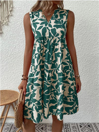 Christine | V-Neck Floral Tiered Sundress