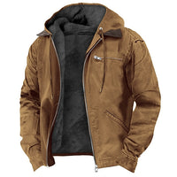 Kenneth | Hooded Fleece Lined Jacket
