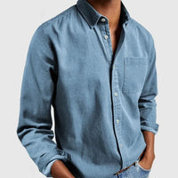 Patrick | Classic Button-Down Shirt with Chest Pocket